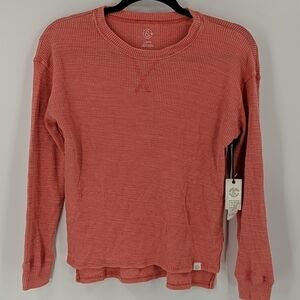 NWT Girls T&B Waffleknit Crew Neck Tee